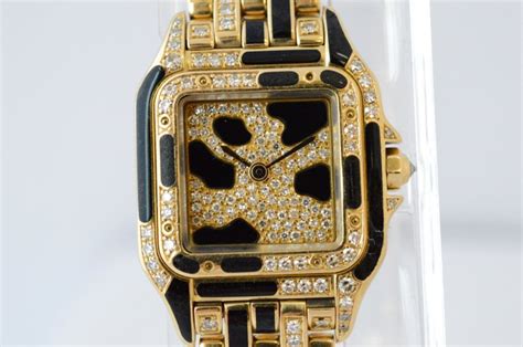 cartier panthere limited edition|cartier panthere watch with diamonds.